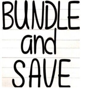 BUNDLE AND SAVE at my Store